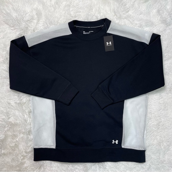 New Under Armour UA Volleyball Oversized Long Sleeve Sweater - Picture 2 of 6